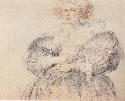 Girl sketch Peter Paul Rubens